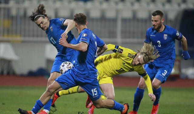 爱尔兰队客场战平，未能完全占据优势